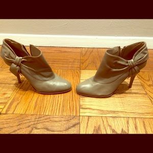Valentino Bow Mena Ankle Booties